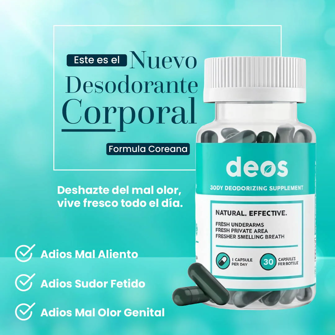 Deos desintoxica tu cuerpo naturalmente🍃
