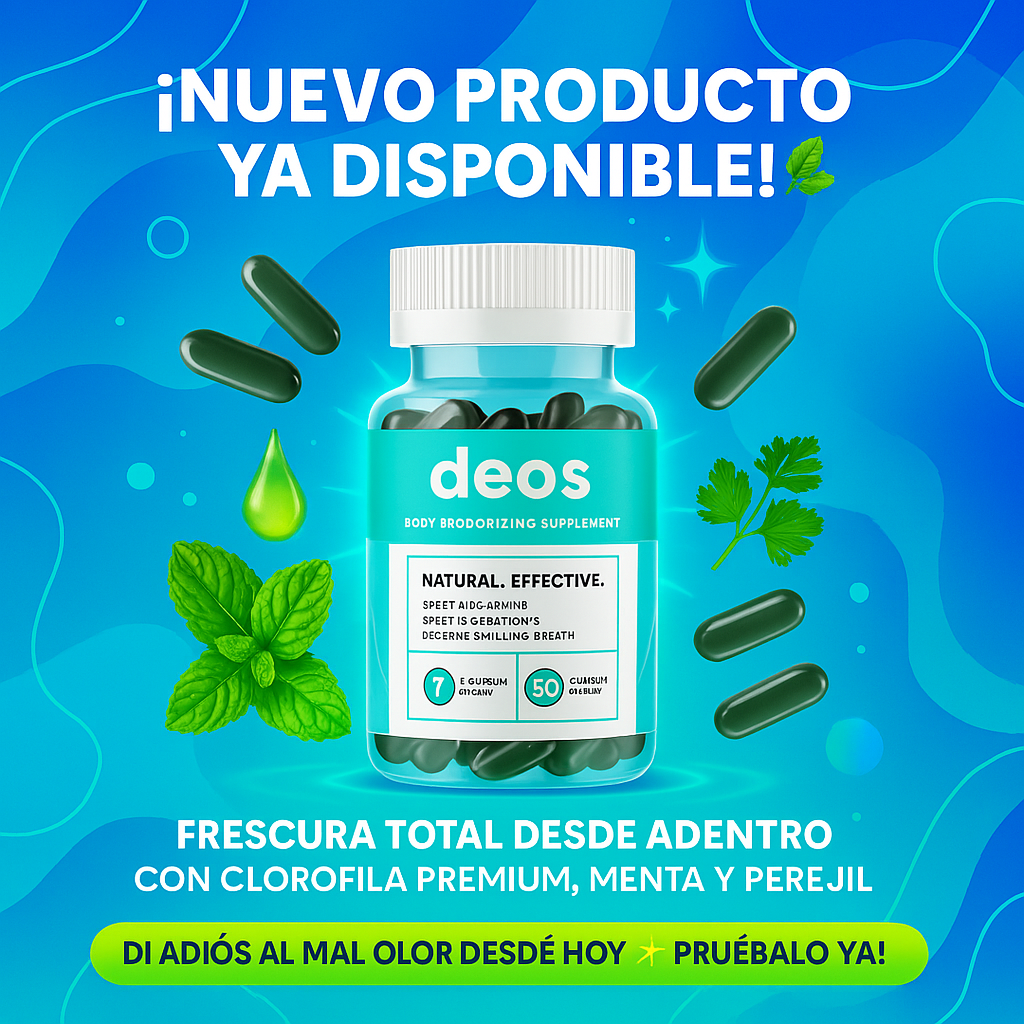 Deos desintoxica tu cuerpo naturalmente🍃